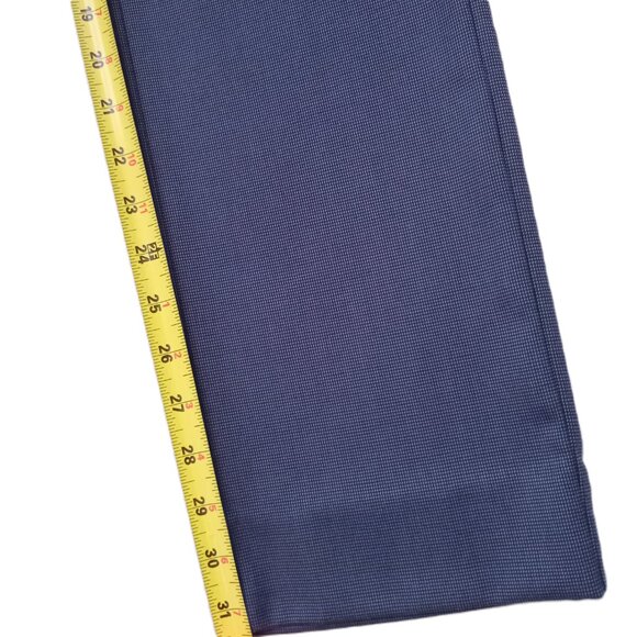 RW & Co Women's Dress Pants Two-Tone Blue Tailored Fit Straight Leg Size 6/7 - Picture 5 of 7